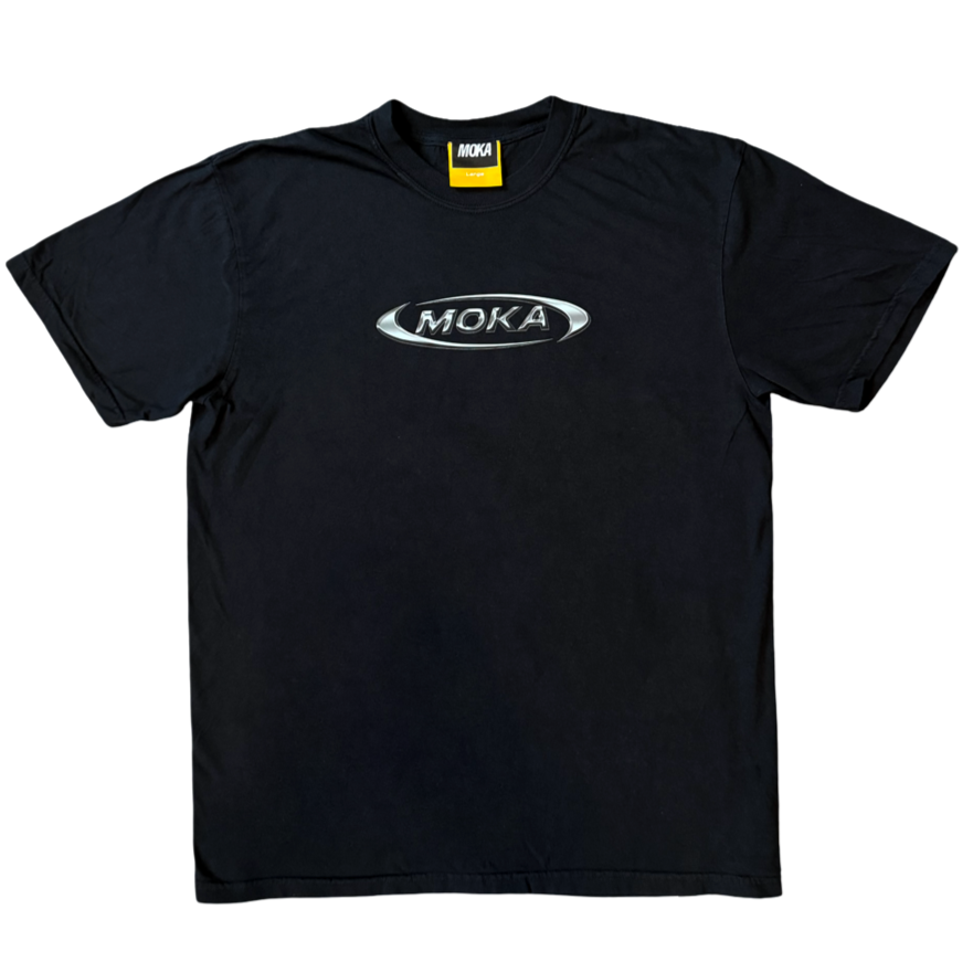 Moka Chrome Tee (Black)
