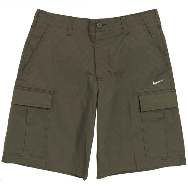 Nike SB Skate Cargo Shorts (Medium Olive/White) / Nocturnal