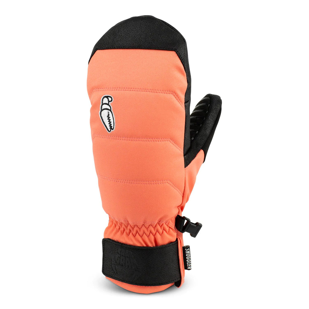 Crab Grab Women's Snuggler Mitts (Coral)