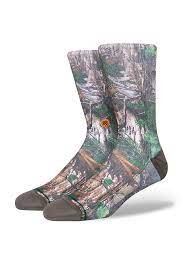 Stance X Real Tree Casual Socks (Camo)