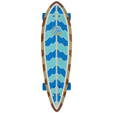 Santa Cruz Stipple Wave Dot 9.2 Pintail Cruzer