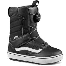 Vans Juvie Linerless 2025 (Black/White) Snowboard Boot