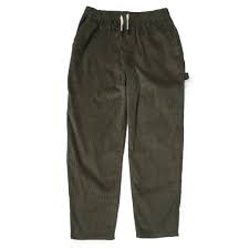 The Quiet Life Chunky Cord Carpenter Pants (Green)
