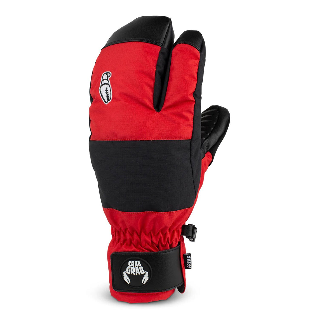 Crab Grab Freak Trigger Mitts (Red/Black)