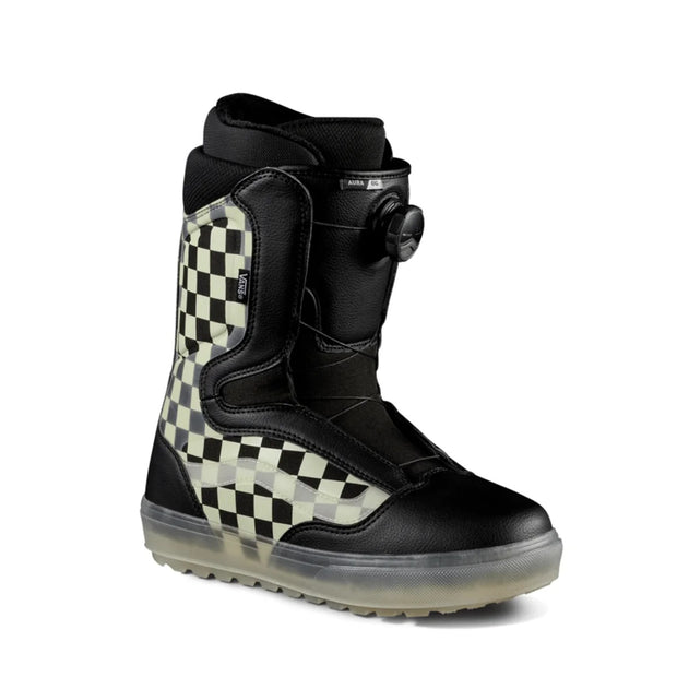 Vans Aura OG Snowboard Boot (Checkerboard/Glow)