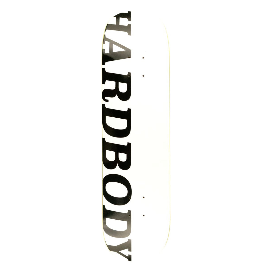 Hardbody Classic Logo Deck (White)