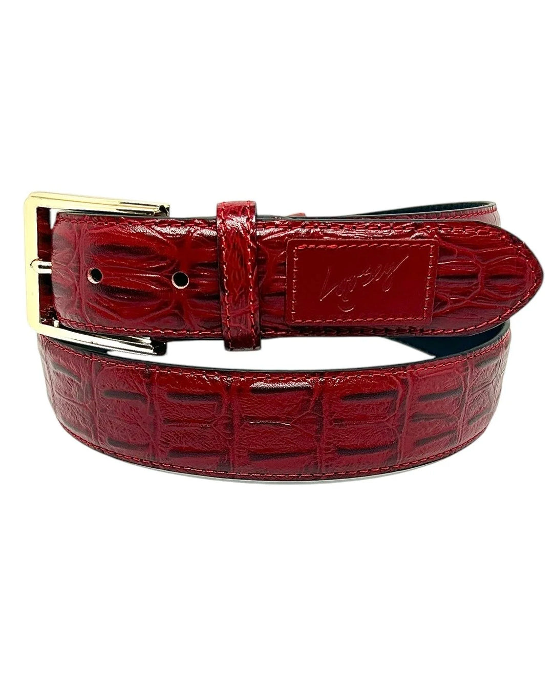 Loosey Belts Premium Croc Skin (Red)