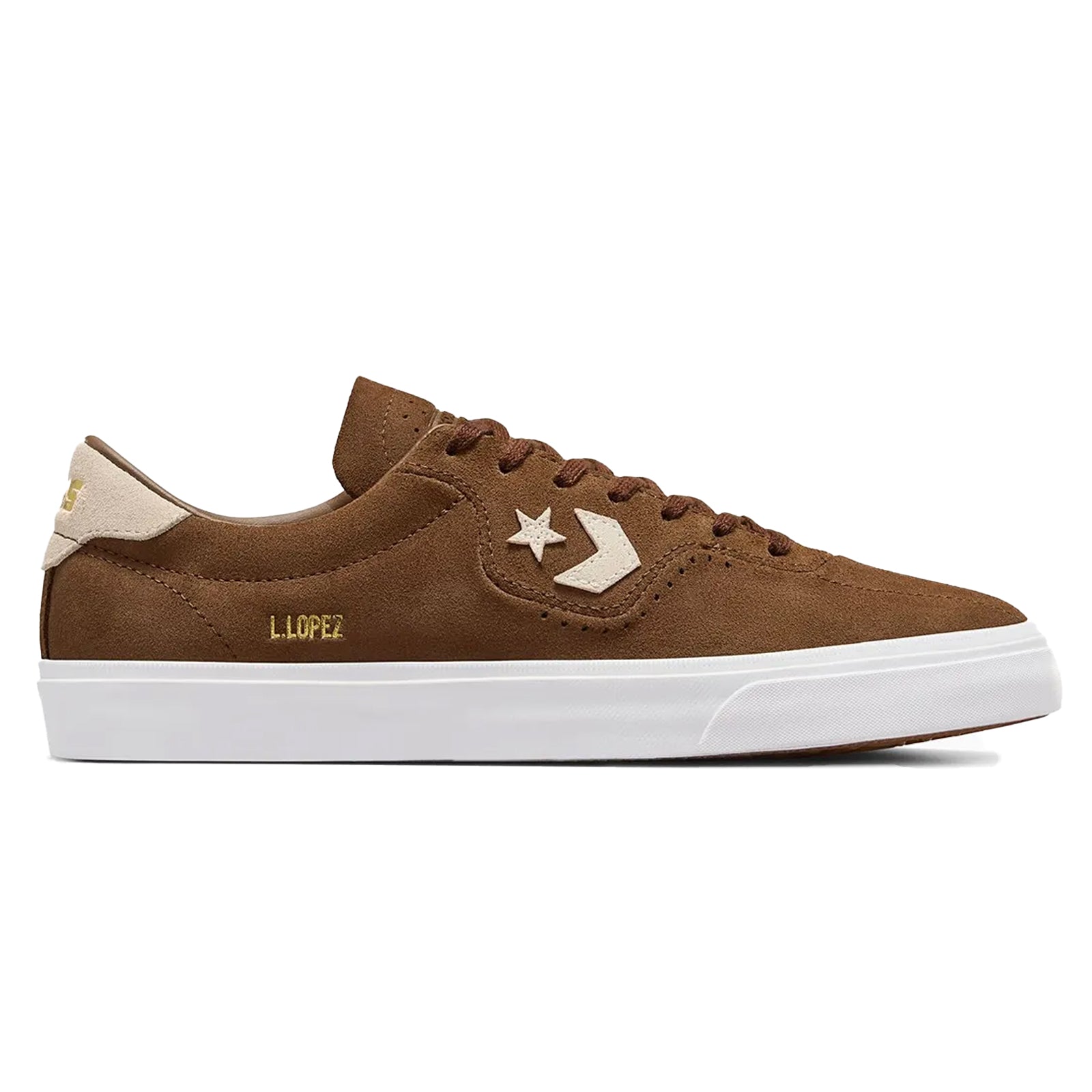 Converse Cons Louie Lopez Pro Ox Chestnut Brown Natural Ivory