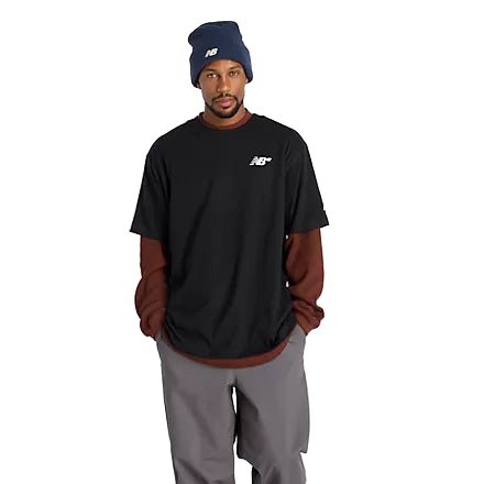 New Balance Numeric Small Logo Tee (Black)