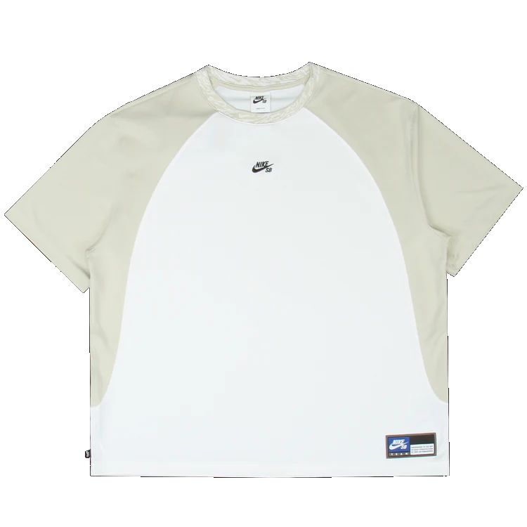 Nike SB Dri-Fit Knit Jersey (White/Light Bone/Black)