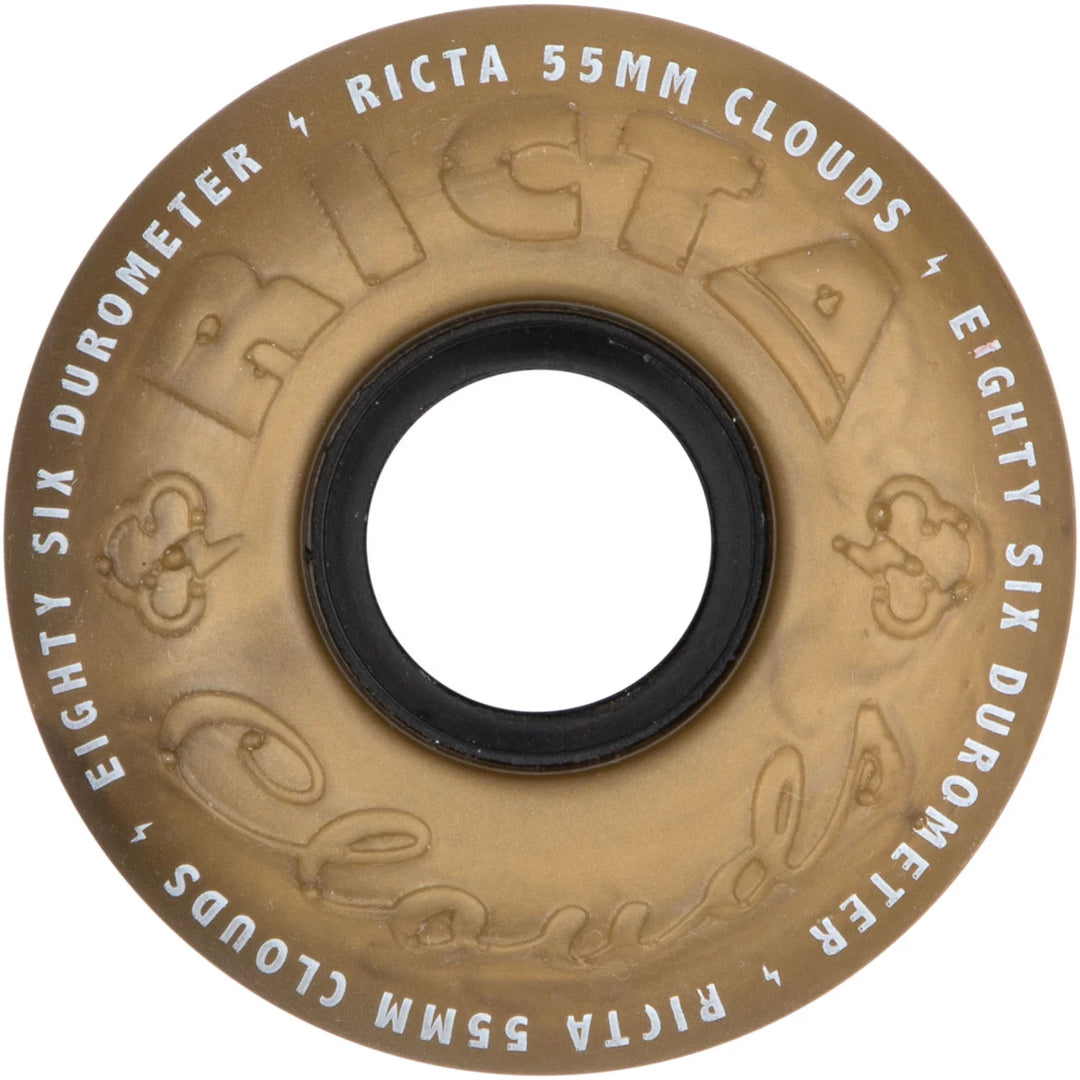 Ricta Clouds Wheels 55mm 86A (Metallic Gold)