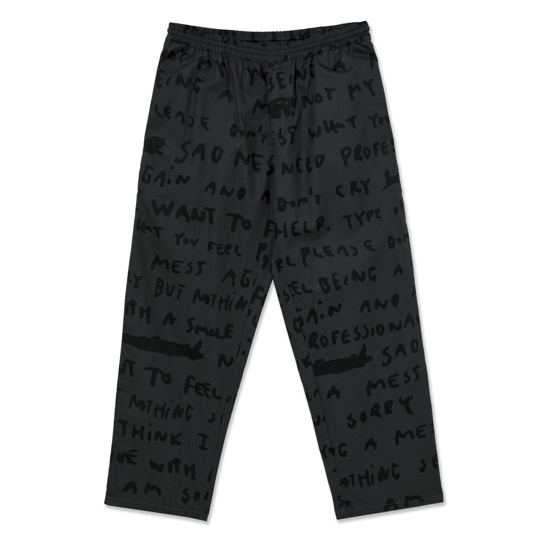 Polar Sad Notes Surf Pants (Graphite)
