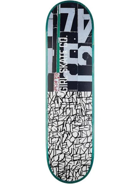 Girl Skateboards Pacheco Splinter Deck (8.375)