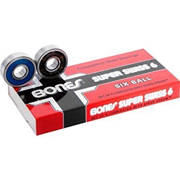 Bones Super Swiss 6-Ball Bearings