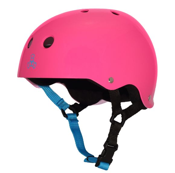 Triple 8 Sweatsaver Helmet (Neon Fuschia/Gloss)