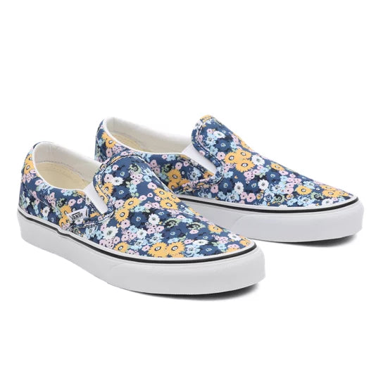 Vans Classic Slip On Floral True Navy multi 6.0