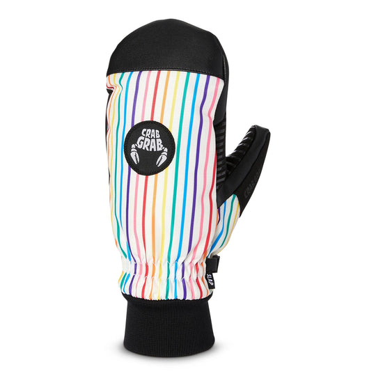 Crab Grab Slap Mitts (Rainbow Stripes)