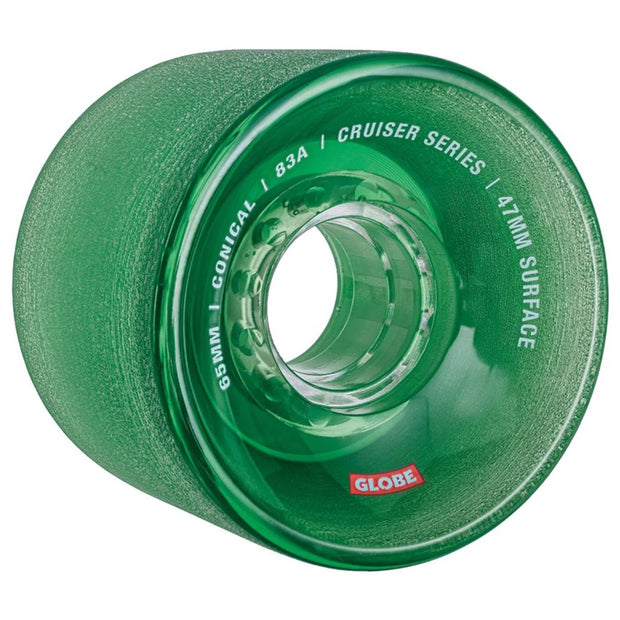 Globe Conical Cruiser Wheels 83a (Clear Forest)