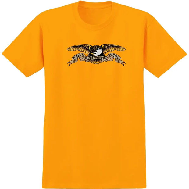 Anti Hero Classic Eagle Youth T-Shirt (Gold/Mutli)