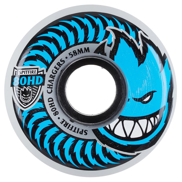 Spitfire 80HD Charger Conical Clear Wheels