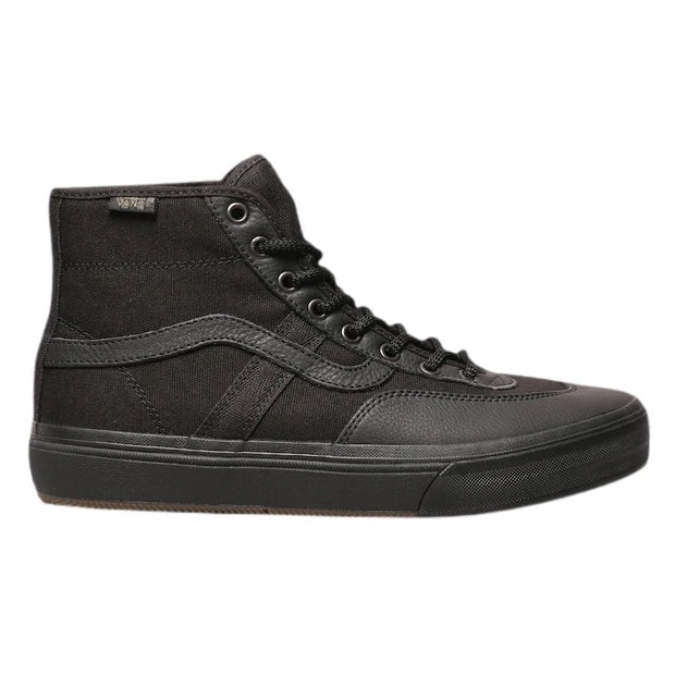 Vans Crockett High (Butter Leather Black/Black)