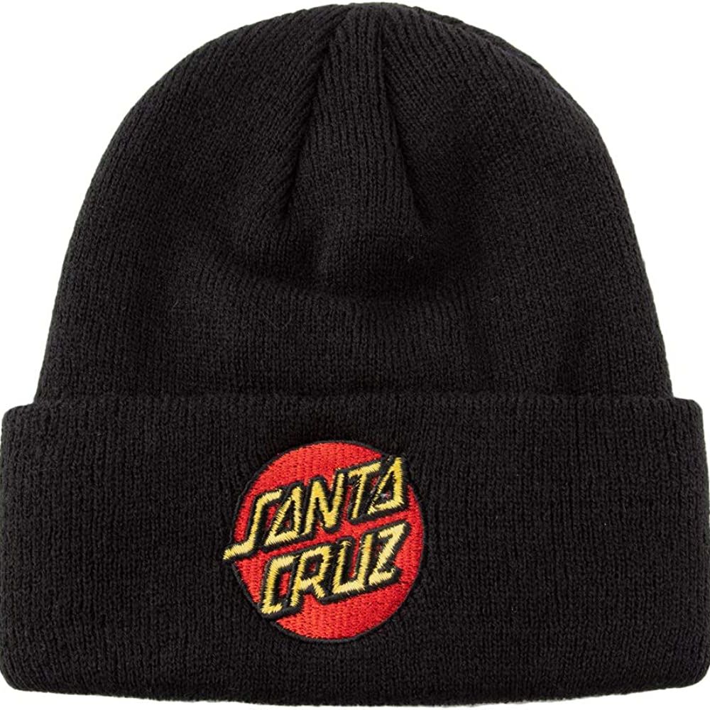 Santa Cruz Classic Dot Beanie (Black)