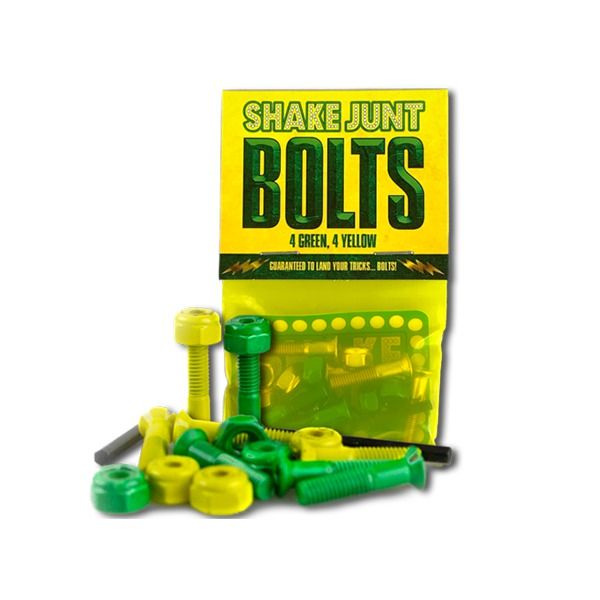 Shake Junt Bag O' Bolts 4 Green 4 Yellow