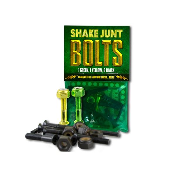 Shake Junt Bag O' Bolts 1 Green 1 Yellow 6 Black