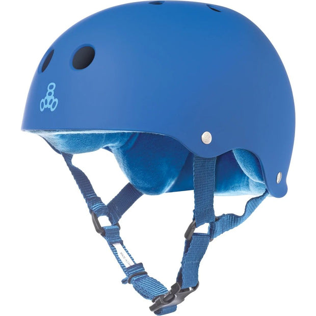 Triple 8 Sweatsaver Helmet (Royal Blue/Rubber)