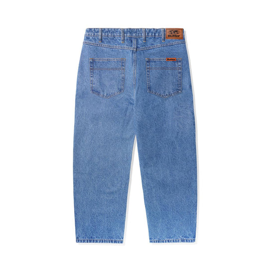 Butter Goods Baggy Denim Jeans (Washed Indigo)
