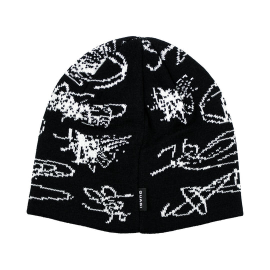 Quasi Lascaux Beanie (Black/White)