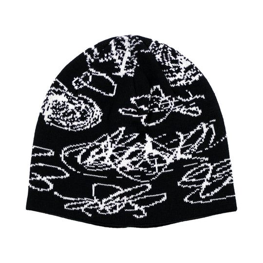 Quasi Lascaux Beanie (Black/White)