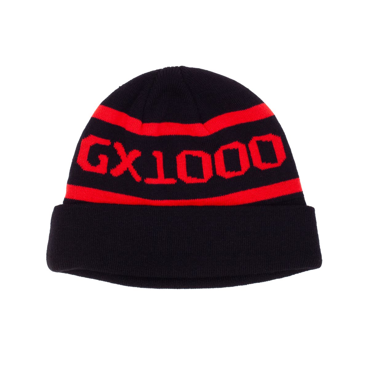 GX1000 OG Logo Beanie (Black/Red) – Kinetic / Nocturnal