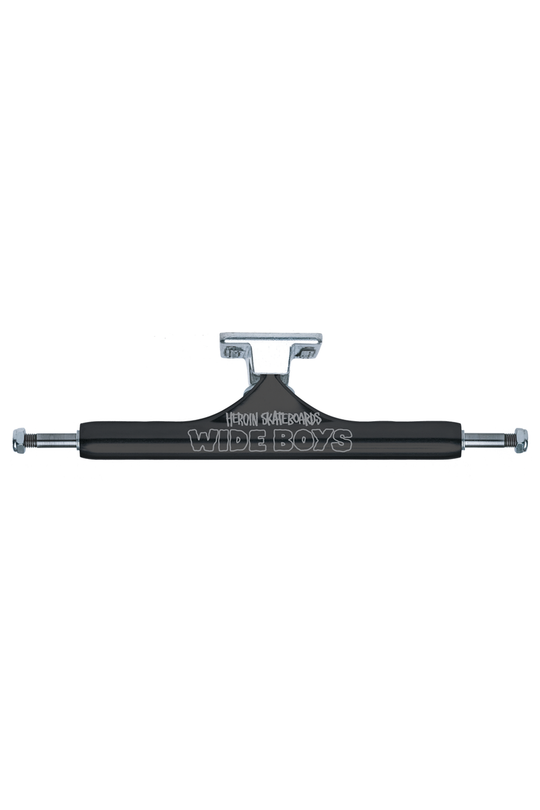 Slappy ST1 Hollow Wide Boy Trucks (Black/Laser Etch)