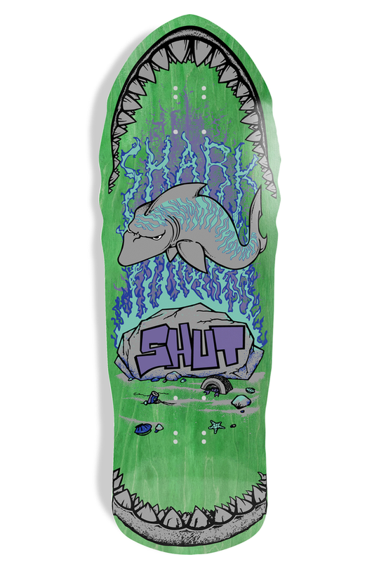 Shut 86 Shark EX7 Green Deck (10.375")
