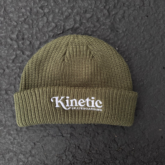 Kinetic Logo Cuff Beanie (Asparagus)