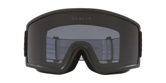 Oakley Target Line L Snow Goggles (Matte Black/Dark Grey)