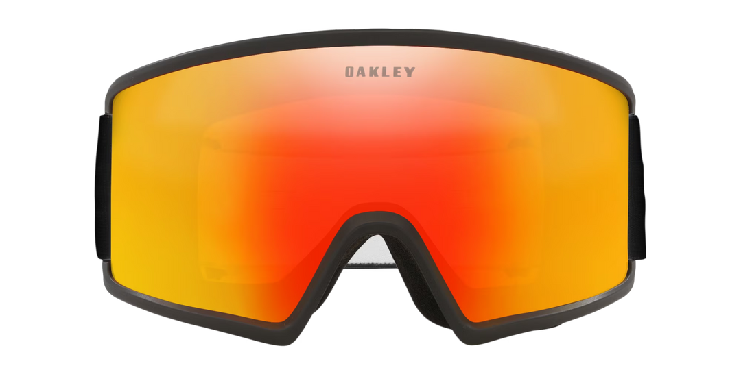 Oakley Target Line L Snow Goggles (Matte Black/Fire Iridium)