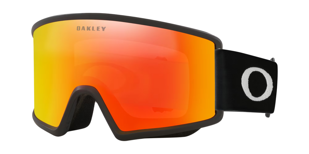 Oakley Target Line L Snow Goggles (Matte Black/Fire Iridium Oakley Target Line L Snow Goggles (Matte Black/Fire Iridium