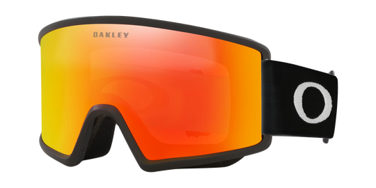 Oakley Target Line L Snow Goggles (Matte Black/Fire Iridium)
