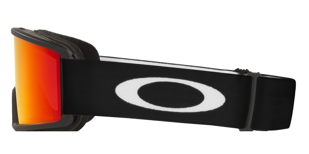 Oakley Target Line L Snow Goggles (Matte Black/Fire Iridium)