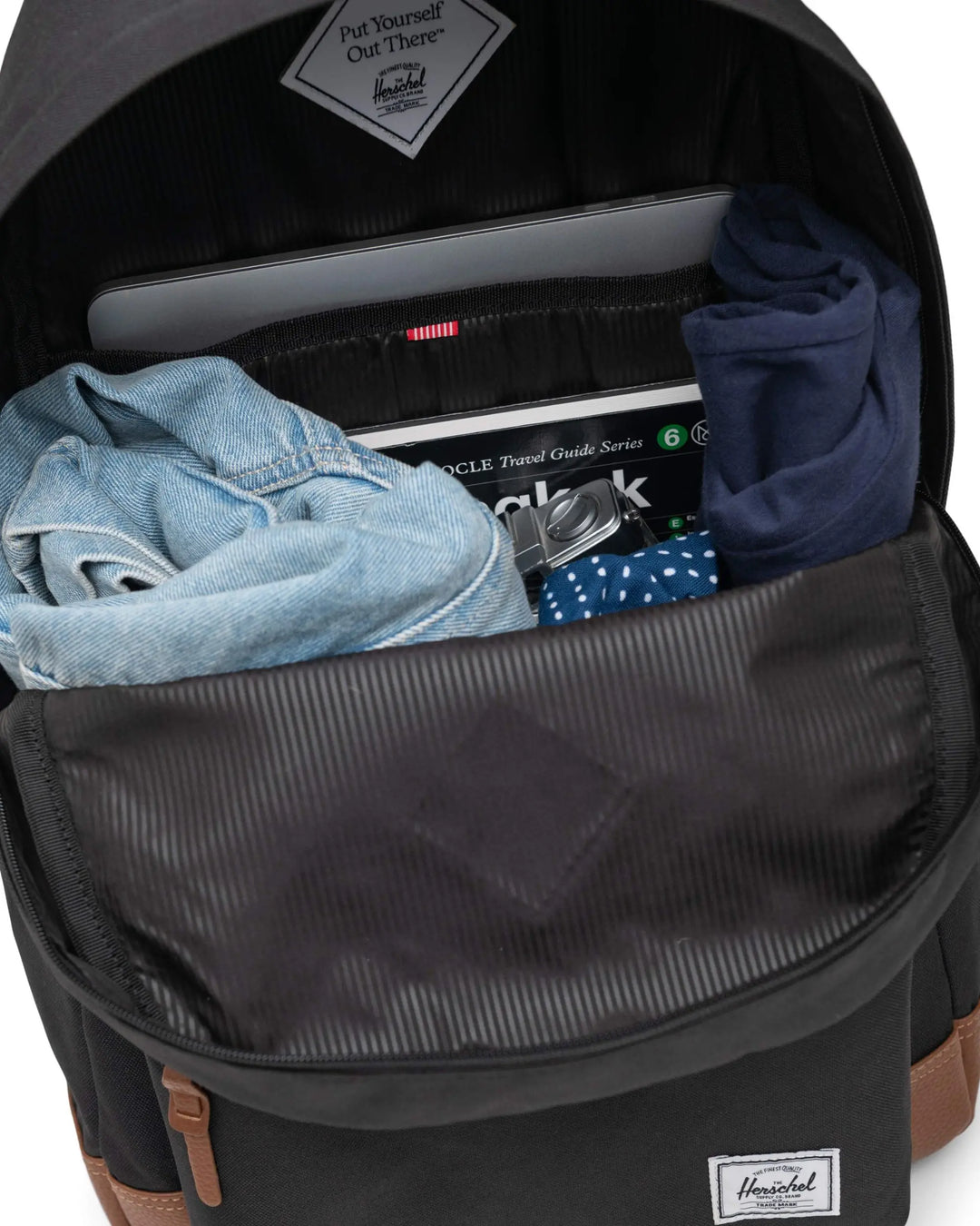 Herschel Heritage Backpack 24L (Black/Tan)