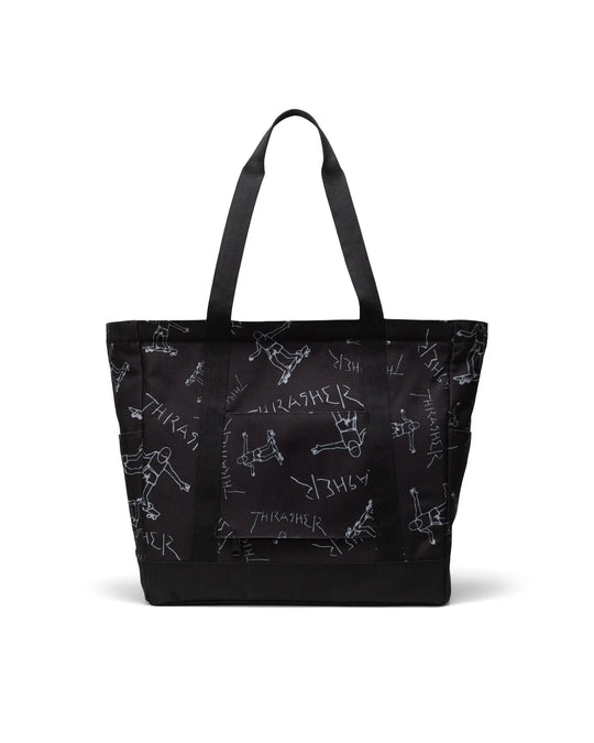 Thrasher Gonz Herschel Heritage Tote (Black)