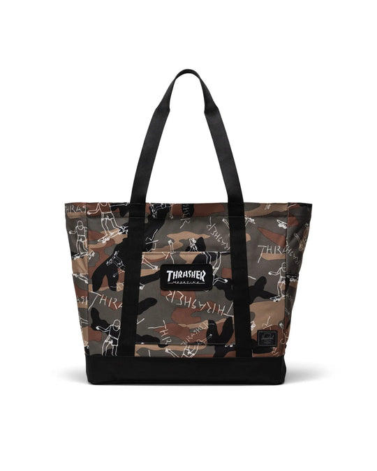 Thrasher Gonz Herschel Heritage Tote (Woodland Camo)
