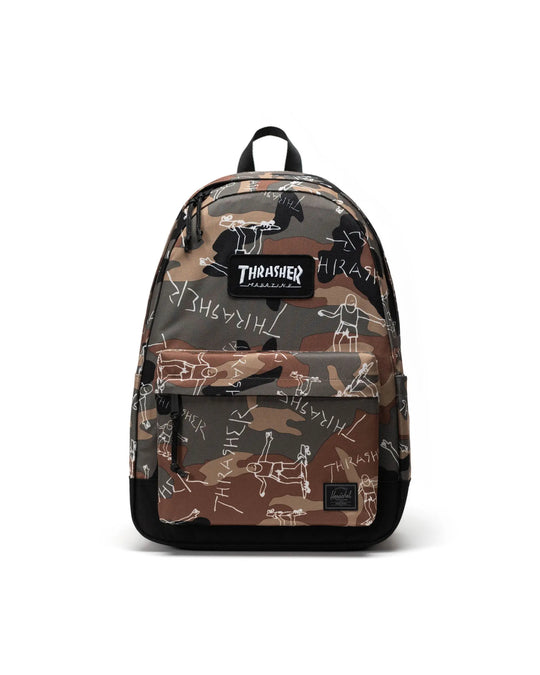 Thrasher Gonz Herschel Classic Backpack (Woodland Camo)