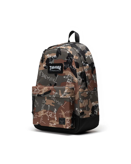 Thrasher Gonz Herschel Classic Backpack (Woodland Camo)