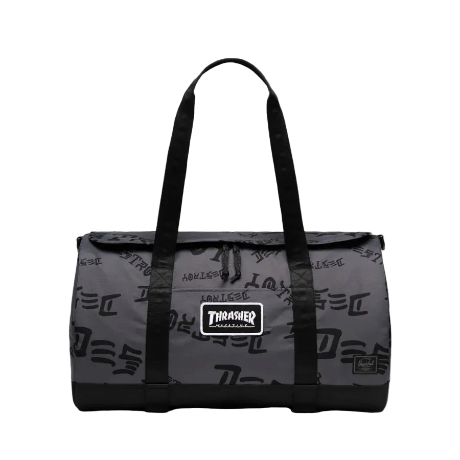 Thrasher x Herschel Skate &amp; Destroy Duffel Bag (Asphalt)