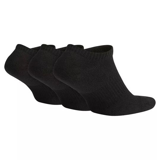 Nike Everyday Plus No Show 3-Pack (Black)
