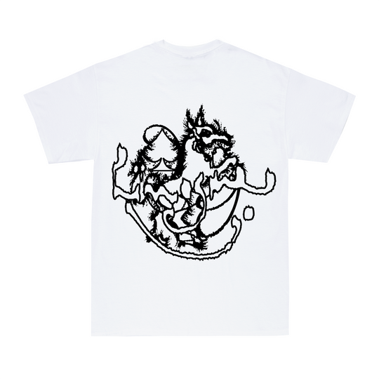 Limosine Brain Collage Tee (White)