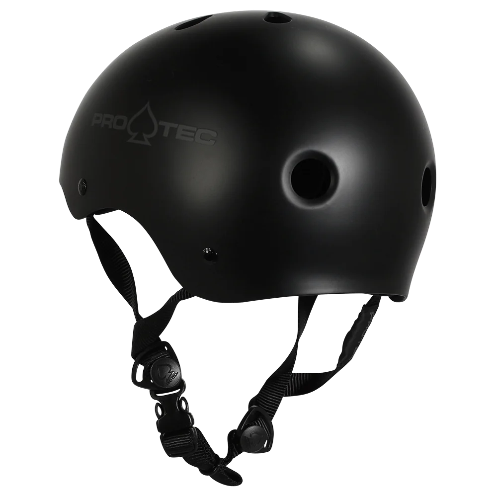 Pro-Tec Classic Cert Skate Helmet (Matte Black)